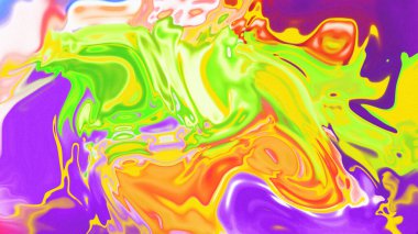 Organik Akış ile Akışkan Mermer Doku, Dalgalı Yapısı ile Soyut Sıvı Desen, Yumuşak Dönüşümlü Erimiş Yüzey Tasarımı, Mermer Efektli Psikedelik Girdap Dokuları