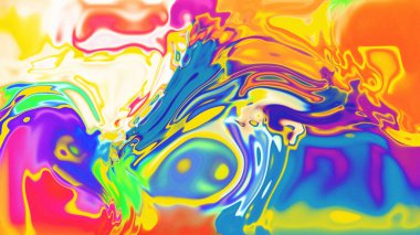 Organik Akış ile Akışkan Mermer Doku, Dalgalı Yapısı ile Soyut Sıvı Desen, Yumuşak Dönüşümlü Erimiş Yüzey Tasarımı, Mermer Efektli Psikedelik Girdap Dokuları