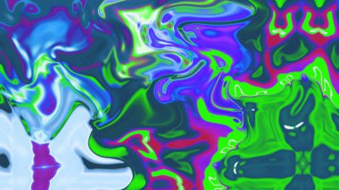 Organik Akış ile Akışkan Mermer Doku, Dalgalı Yapısı ile Soyut Sıvı Desen, Yumuşak Dönüşümlü Erimiş Yüzey Tasarımı, Mermer Efektli Psikedelik Girdap Dokuları