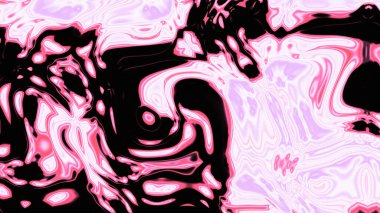 Organik Akış ile Akışkan Mermer Doku, Dalgalı Yapısı ile Soyut Sıvı Desen, Yumuşak Dönüşümlü Erimiş Yüzey Tasarımı, Mermer Efektli Psikedelik Girdap Dokuları