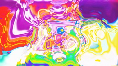 Organik Akış ile Akışkan Mermer Doku, Dalgalı Yapısı ile Soyut Sıvı Desen, Yumuşak Dönüşümlü Erimiş Yüzey Tasarımı, Mermer Efektli Psikedelik Girdap Dokuları