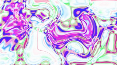 Organik Akış ile Akışkan Mermer Doku, Dalgalı Yapısı ile Soyut Sıvı Desen, Yumuşak Dönüşümlü Erimiş Yüzey Tasarımı, Mermer Efektli Psikedelik Girdap Dokuları
