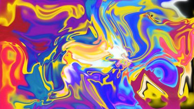 Organik Akış ile Akışkan Mermer Doku, Dalgalı Yapısı ile Soyut Sıvı Desen, Yumuşak Dönüşümlü Erimiş Yüzey Tasarımı, Mermer Efektli Psikedelik Girdap Dokuları