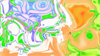 Organik Akış ile Akışkan Mermer Doku, Dalgalı Yapısı ile Soyut Sıvı Desen, Yumuşak Dönüşümlü Erimiş Yüzey Tasarımı, Mermer Efektli Psikedelik Girdap Dokuları