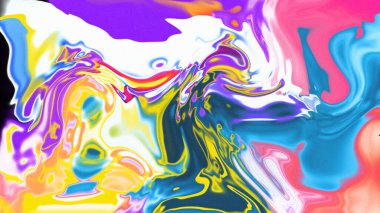 Organik Akış ile Akışkan Mermer Doku, Dalgalı Yapısı ile Soyut Sıvı Desen, Yumuşak Dönüşümlü Erimiş Yüzey Tasarımı, Mermer Efektli Psikedelik Girdap Dokuları