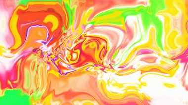 Organik Akış ile Akışkan Mermer Doku, Dalgalı Yapısı ile Soyut Sıvı Desen, Yumuşak Dönüşümlü Erimiş Yüzey Tasarımı, Mermer Efektli Psikedelik Girdap Dokuları