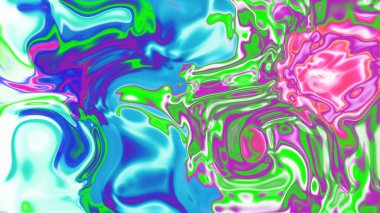 Organik Akış ile Akışkan Mermer Doku, Dalgalı Yapısı ile Soyut Sıvı Desen, Yumuşak Dönüşümlü Erimiş Yüzey Tasarımı, Mermer Efektli Psikedelik Girdap Dokuları