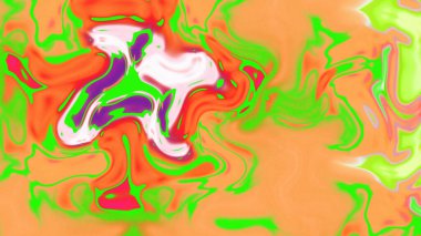 Organik Akış ile Akışkan Mermer Doku, Dalgalı Yapısı ile Soyut Sıvı Desen, Yumuşak Dönüşümlü Erimiş Yüzey Tasarımı, Mermer Efektli Psikedelik Girdap Dokuları
