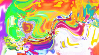 Organik Akış ile Akışkan Mermer Doku, Dalgalı Yapısı ile Soyut Sıvı Desen, Yumuşak Dönüşümlü Erimiş Yüzey Tasarımı, Mermer Efektli Psikedelik Girdap Dokuları