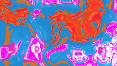 Organik Akış ile Akışkan Mermer Doku, Dalgalı Yapısı ile Soyut Sıvı Desen, Yumuşak Dönüşümlü Erimiş Yüzey Tasarımı, Mermer Efektli Psikedelik Girdap Dokuları