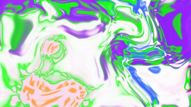 Organik Akış ile Akışkan Mermer Doku, Dalgalı Yapısı ile Soyut Sıvı Desen, Yumuşak Dönüşümlü Erimiş Yüzey Tasarımı, Mermer Efektli Psikedelik Girdap Dokuları