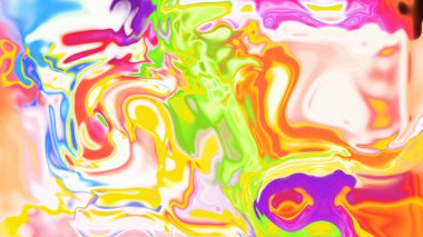 Organik Akış ile Akışkan Mermer Doku, Dalgalı Yapısı ile Soyut Sıvı Desen, Yumuşak Dönüşümlü Erimiş Yüzey Tasarımı, Mermer Efektli Psikedelik Girdap Dokuları