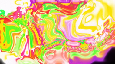 Organik Akış ile Akışkan Mermer Doku, Dalgalı Yapısı ile Soyut Sıvı Desen, Yumuşak Dönüşümlü Erimiş Yüzey Tasarımı, Mermer Efektli Psikedelik Girdap Dokuları