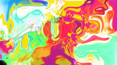 Organik Akış ile Akışkan Mermer Doku, Dalgalı Yapısı ile Soyut Sıvı Desen, Yumuşak Dönüşümlü Erimiş Yüzey Tasarımı, Mermer Efektli Psikedelik Girdap Dokuları