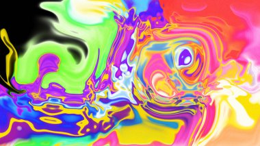 Organik Akış ile Akışkan Mermer Doku, Dalgalı Yapısı ile Soyut Sıvı Desen, Yumuşak Dönüşümlü Erimiş Yüzey Tasarımı, Mermer Efektli Psikedelik Girdap Dokuları