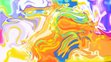 Organik Akış ile Akışkan Mermer Doku, Dalgalı Yapısı ile Soyut Sıvı Desen, Yumuşak Dönüşümlü Erimiş Yüzey Tasarımı, Mermer Efektli Psikedelik Girdap Dokuları