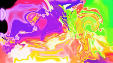 Organik Akış ile Akışkan Mermer Doku, Dalgalı Yapısı ile Soyut Sıvı Desen, Yumuşak Dönüşümlü Erimiş Yüzey Tasarımı, Mermer Efektli Psikedelik Girdap Dokuları