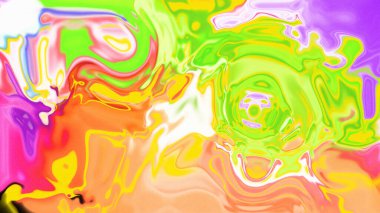 Organik Akış ile Akışkan Mermer Doku, Dalgalı Yapısı ile Soyut Sıvı Desen, Yumuşak Dönüşümlü Erimiş Yüzey Tasarımı, Mermer Efektli Psikedelik Girdap Dokuları