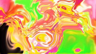 Organik Akış ile Akışkan Mermer Doku, Dalgalı Yapısı ile Soyut Sıvı Desen, Yumuşak Dönüşümlü Erimiş Yüzey Tasarımı, Mermer Efektli Psikedelik Girdap Dokuları