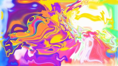 Organik Akış ile Akışkan Mermer Doku, Dalgalı Yapısı ile Soyut Sıvı Desen, Yumuşak Dönüşümlü Erimiş Yüzey Tasarımı, Mermer Efektli Psikedelik Girdap Dokuları