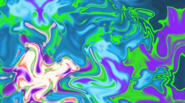 Organik Akış ile Akışkan Mermer Doku, Dalgalı Yapısı ile Soyut Sıvı Desen, Yumuşak Dönüşümlü Erimiş Yüzey Tasarımı, Mermer Efektli Psikedelik Girdap Dokuları