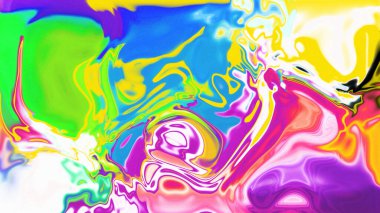 Organik Akış ile Akışkan Mermer Doku, Dalgalı Yapısı ile Soyut Sıvı Desen, Yumuşak Dönüşümlü Erimiş Yüzey Tasarımı, Mermer Efektli Psikedelik Girdap Dokuları