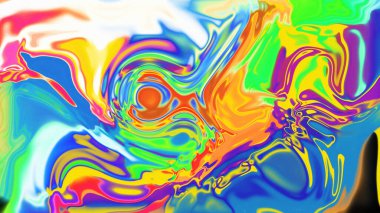 Organik Akış ile Akışkan Mermer Doku, Dalgalı Yapısı ile Soyut Sıvı Desen, Yumuşak Dönüşümlü Erimiş Yüzey Tasarımı, Mermer Efektli Psikedelik Girdap Dokuları