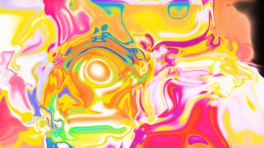 Organik Akış ile Akışkan Mermer Doku, Dalgalı Yapısı ile Soyut Sıvı Desen, Yumuşak Dönüşümlü Erimiş Yüzey Tasarımı, Mermer Efektli Psikedelik Girdap Dokuları