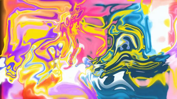 Organik Akış ile Akışkan Mermer Doku, Dalgalı Yapısı ile Soyut Sıvı Desen, Yumuşak Dönüşümlü Erimiş Yüzey Tasarımı, Mermer Efektli Psikedelik Girdap Dokuları