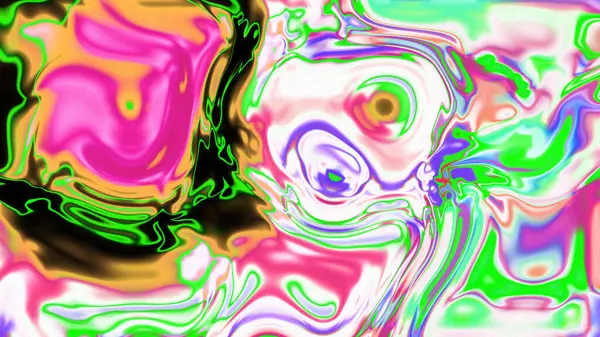 Organik Akış ile Akışkan Mermer Doku, Dalgalı Yapısı ile Soyut Sıvı Desen, Yumuşak Dönüşümlü Erimiş Yüzey Tasarımı, Mermer Efektli Psikedelik Girdap Dokuları