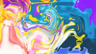 Organik Akış ile Akışkan Mermer Doku, Dalgalı Yapısı ile Soyut Sıvı Desen, Yumuşak Dönüşümlü Erimiş Yüzey Tasarımı, Mermer Efektli Psikedelik Girdap Dokuları