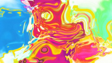 Organik Akış ile Akışkan Mermer Doku, Dalgalı Yapısı ile Soyut Sıvı Desen, Yumuşak Dönüşümlü Erimiş Yüzey Tasarımı, Mermer Efektli Psikedelik Girdap Dokuları