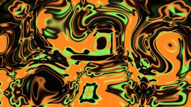 Organik Akış ile Akışkan Mermer Doku, Dalgalı Yapısı ile Soyut Sıvı Desen, Yumuşak Dönüşümlü Erimiş Yüzey Tasarımı, Mermer Efektli Psikedelik Girdap Dokuları