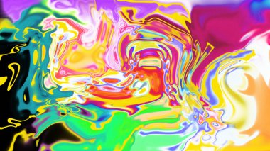 Organik Akış ile Akışkan Mermer Doku, Dalgalı Yapısı ile Soyut Sıvı Desen, Yumuşak Dönüşümlü Erimiş Yüzey Tasarımı, Mermer Efektli Psikedelik Girdap Dokuları