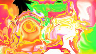 Organik Akış ile Akışkan Mermer Doku, Dalgalı Yapısı ile Soyut Sıvı Desen, Yumuşak Dönüşümlü Erimiş Yüzey Tasarımı, Mermer Efektli Psikedelik Girdap Dokuları