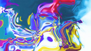 Organik Akış ile Akışkan Mermer Doku, Dalgalı Yapısı ile Soyut Sıvı Desen, Yumuşak Dönüşümlü Erimiş Yüzey Tasarımı, Mermer Efektli Psikedelik Girdap Dokuları