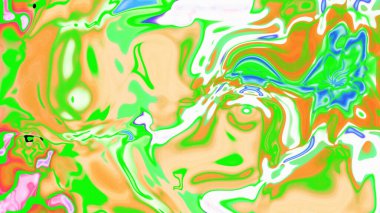 Organik Akış ile Akışkan Mermer Doku, Dalgalı Yapısı ile Soyut Sıvı Desen, Yumuşak Dönüşümlü Erimiş Yüzey Tasarımı, Mermer Efektli Psikedelik Girdap Dokuları