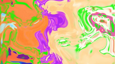 Organik Akış ile Akışkan Mermer Doku, Dalgalı Yapısı ile Soyut Sıvı Desen, Yumuşak Dönüşümlü Erimiş Yüzey Tasarımı, Mermer Efektli Psikedelik Girdap Dokuları