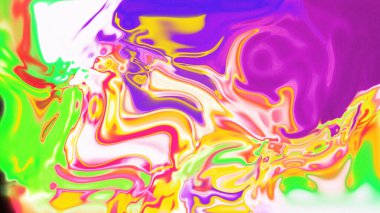 Organik Akış ile Akışkan Mermer Doku, Dalgalı Yapısı ile Soyut Sıvı Desen, Yumuşak Dönüşümlü Erimiş Yüzey Tasarımı, Mermer Efektli Psikedelik Girdap Dokuları