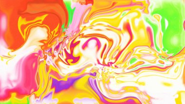 Organik Akış ile Akışkan Mermer Doku, Dalgalı Yapısı ile Soyut Sıvı Desen, Yumuşak Dönüşümlü Erimiş Yüzey Tasarımı, Mermer Efektli Psikedelik Girdap Dokuları