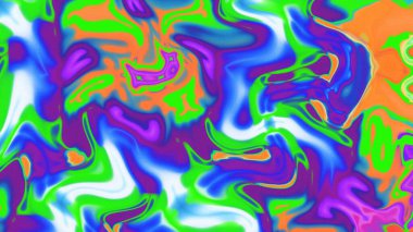 Organik Akış ile Akışkan Mermer Doku, Dalgalı Yapısı ile Soyut Sıvı Desen, Yumuşak Dönüşümlü Erimiş Yüzey Tasarımı, Mermer Efektli Psikedelik Girdap Dokuları