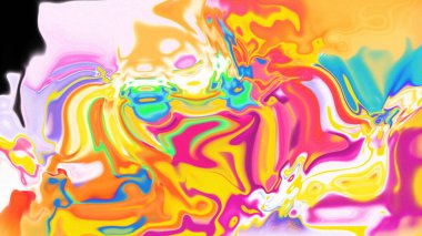 Organik Akış ile Akışkan Mermer Doku, Dalgalı Yapısı ile Soyut Sıvı Desen, Yumuşak Dönüşümlü Erimiş Yüzey Tasarımı, Mermer Efektli Psikedelik Girdap Dokuları