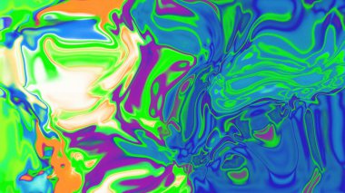 Organik Akış ile Akışkan Mermer Doku, Dalgalı Yapısı ile Soyut Sıvı Desen, Yumuşak Dönüşümlü Erimiş Yüzey Tasarımı, Mermer Efektli Psikedelik Girdap Dokuları