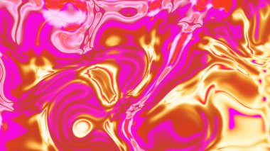 Organik Akış ile Akışkan Mermer Doku, Dalgalı Yapısı ile Soyut Sıvı Desen, Yumuşak Dönüşümlü Erimiş Yüzey Tasarımı, Mermer Efektli Psikedelik Girdap Dokuları