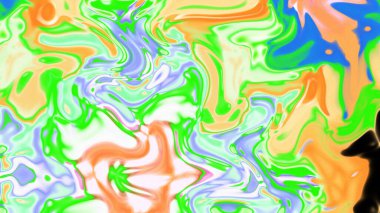 Organik Akış ile Akışkan Mermer Doku, Dalgalı Yapısı ile Soyut Sıvı Desen, Yumuşak Dönüşümlü Erimiş Yüzey Tasarımı, Mermer Efektli Psikedelik Girdap Dokuları