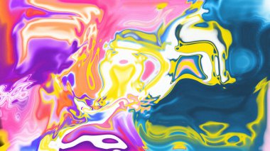 Organik Akış ile Akışkan Mermer Doku, Dalgalı Yapısı ile Soyut Sıvı Desen, Yumuşak Dönüşümlü Erimiş Yüzey Tasarımı, Mermer Efektli Psikedelik Girdap Dokuları