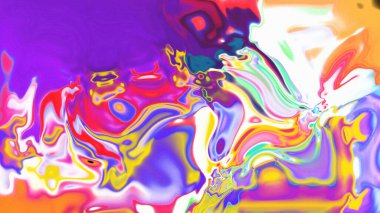 Organik Akış ile Akışkan Mermer Doku, Dalgalı Yapısı ile Soyut Sıvı Desen, Yumuşak Dönüşümlü Erimiş Yüzey Tasarımı, Mermer Efektli Psikedelik Girdap Dokuları