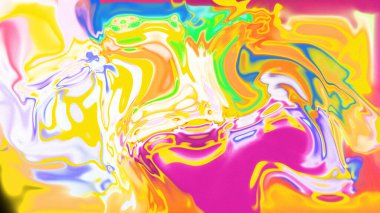 Organik Akış ile Akışkan Mermer Doku, Dalgalı Yapısı ile Soyut Sıvı Desen, Yumuşak Dönüşümlü Erimiş Yüzey Tasarımı, Mermer Efektli Psikedelik Girdap Dokuları