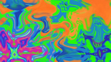 Organik Akış ile Akışkan Mermer Doku, Dalgalı Yapısı ile Soyut Sıvı Desen, Yumuşak Dönüşümlü Erimiş Yüzey Tasarımı, Mermer Efektli Psikedelik Girdap Dokuları