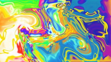 Organik Akış ile Akışkan Mermer Doku, Dalgalı Yapısı ile Soyut Sıvı Desen, Yumuşak Dönüşümlü Erimiş Yüzey Tasarımı, Mermer Efektli Psikedelik Girdap Dokuları